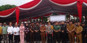 Apel Siaga Pencoblosan Pilkada Serentak, Pasangan Calon Walikota Dan Wakil Walikota Palembang