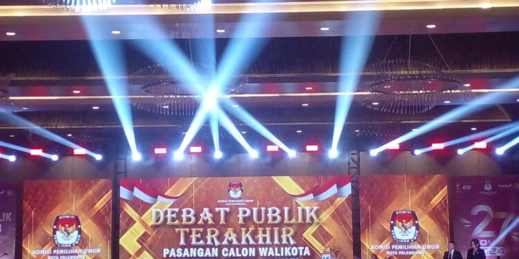 Debat Ketiga Pasangan Calon Walikota Dan Wakil Walikota Palembang Tahun 2024