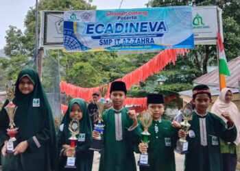 Santri Madrasatul Qur’an Al Ghuroba Takengon Menangkan Beberapa Cabang Lomba Pada ECADINEVA 2024