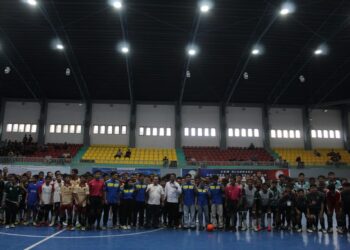 UKM Olahraga Gelar Turnamen Futsal Piala Rektor Unimed Tingkat Pelajar Se-Sumatera Utara
