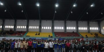 UKM Olahraga Gelar Turnamen Futsal Piala Rektor Unimed Tingkat Pelajar Se-Sumatera Utara