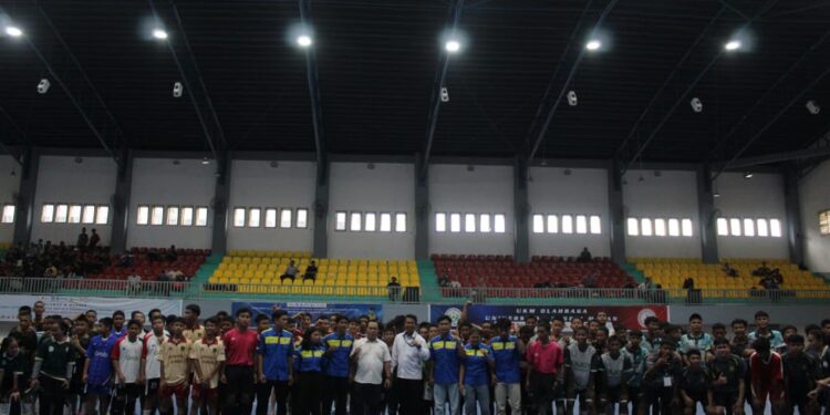 UKM Olahraga Gelar Turnamen Futsal Piala Rektor Unimed Tingkat Pelajar Se-Sumatera Utara