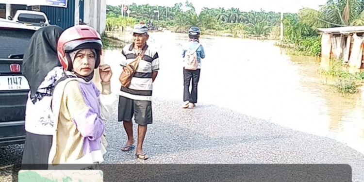 Banjir Kembali Melanda Di Dua Kecamatan Kabupaten Kampar