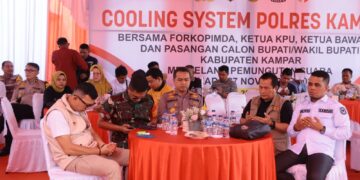 Kapolres Kampar Jalin Silaturahmi, Dorong Pilkada Damai Dan Demokratis