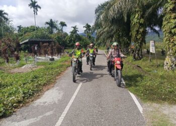 Polres Aceh Tenggara Dan Polsek Bersama TNI Patroli Gabungan Menuju Pilkada Damai