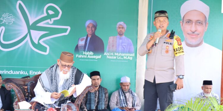 Hadiri Maulid Nabi, Kapolres Aceh Tengah Minta Ulama Dan Masyarakat Dukung TNI-Polri Jaga Kamtibmas Di Pilkada