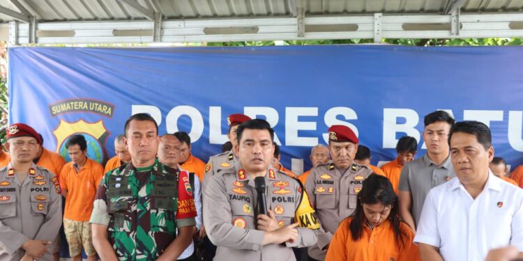 Kiloan Sabu berhasil Diedarkan Oleh Nurhasana Di Medang Deras Berhasil Diborgol Polisi