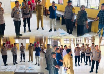 Pamatwil Polda Riau Blusukan, Cek Langsung Kesiapan Logistik Pilkada Di Kampar