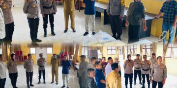 Pamatwil Polda Riau Blusukan, Cek Langsung Kesiapan Logistik Pilkada Di Kampar