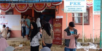 Kepala Kampung Rantau Panjang Abdul Haris, Serukan Warga Untuk Menyukseskan Pemilu