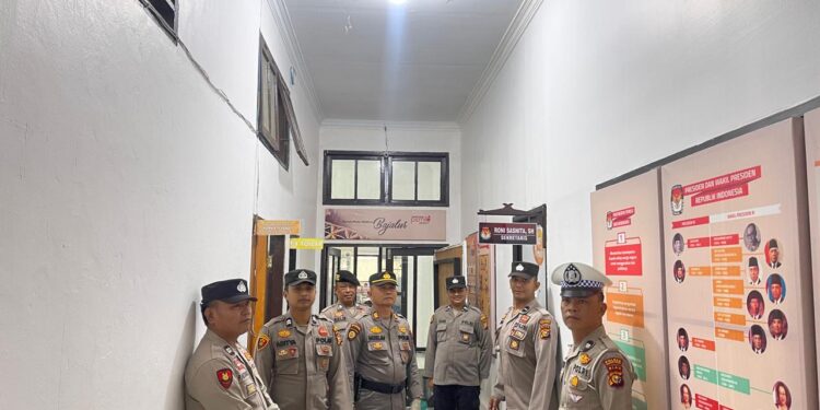 OMP Lancang Kuning, Polres Kuansing Perketat Pengamanan KPUD