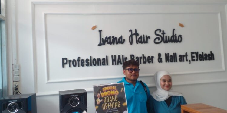 Pembukaan Grand Opening Ivana Hair Studio Propesional Hair Baber & Nail Art, Eyelash
