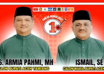 Pilkada Aceh Tamiang ARMIA FAHMI- ISMAIL Menang.