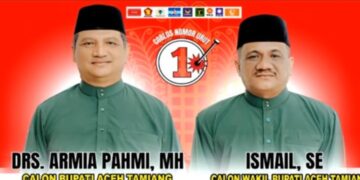 Pilkada Aceh Tamiang ARMIA FAHMI- ISMAIL Menang.