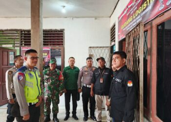 Pastikan Keamanan Kawal Ketat Rekapitulasi Pilkada Di PPK Kecamatan Suak Tapeh 