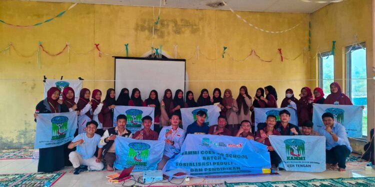 Merebaknya Pengaruh Judi Online Dan Bully, KAMMI Aceh Tengah Gelar Sosialisasi Edukasi