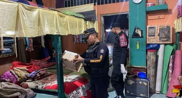 Rutan Takengon Gelar Razia Dan Pengeledahan Blok Hunian WBP Guna Mencegah Peredaran Halinar