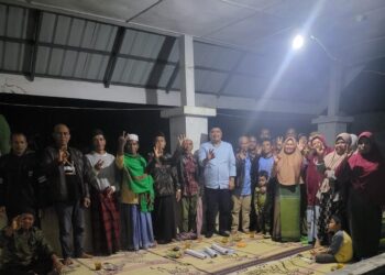 Calon Wakil Bupati Eka Saputra Silahturahmi Dengan Masyarakat Arul Gading