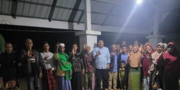 Calon Wakil Bupati Eka Saputra Silahturahmi Dengan Masyarakat Arul Gading