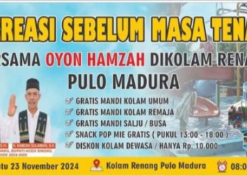 Jelang Masa Tenang Pilkada 2024, Kolam Renang Dan Wahana Pulo Madura Gratiskan Pungutan Biaya