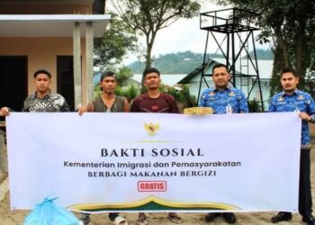 Kantor Imigrasi Takengon Melaksanakan Kegiatan Baksos Bagi Makanan Bergizi