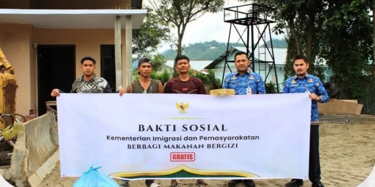 Kantor Imigrasi Takengon Melaksanakan Kegiatan Baksos Bagi Makanan Bergizi