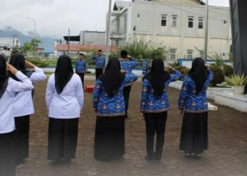 Kantor Imigrasi Takengon Gelar Upacara Memperingati HUT KORPRI Ke 53