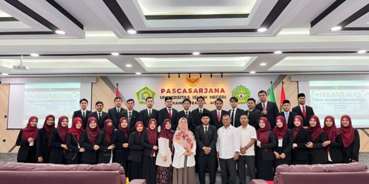 Pelantikan Senat Baru Pascasarjana UIN Ar-Raniry : Mendorong Transformasi Literasi Dan Kepemimpinan