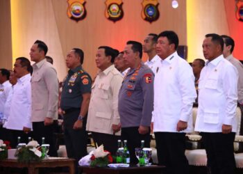 Kapolda Sumsel Beserta Jajaran Mengikuti Kegiatan Mengikuti Apel Kepala Satuan Wilayah (Kasatwil)