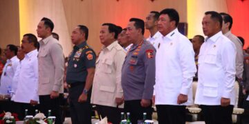 Kapolda Sumsel Beserta Jajaran Mengikuti Kegiatan Mengikuti Apel Kepala Satuan Wilayah (Kasatwil)