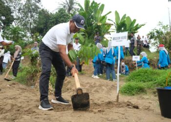 Rayakan Setahun Transformasi, Regional 1 PTPN1 Antisipasi Abrasi Sungai Blumai