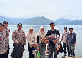 Libur Nataru Di Padati Pengunjung, Polres Aceh Tengah Intensifkan Patroli Dilokasi Wisata