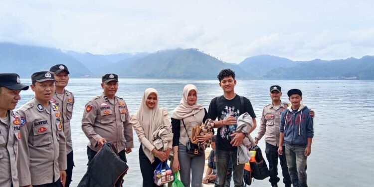 Libur Nataru Di Padati Pengunjung, Polres Aceh Tengah Intensifkan Patroli Dilokasi Wisata