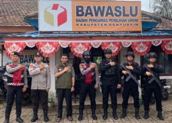 Pasca Pemungutan Suara Pilkada, Sat Samapta Polres Banyuasin Gelar Patroli Cipta Kondisi