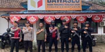 Pasca Pemungutan Suara Pilkada, Sat Samapta Polres Banyuasin Gelar Patroli Cipta Kondisi