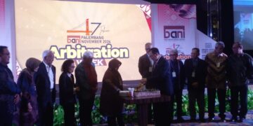 Peringatan Hari Ulang Tahun Badan Arbitrase Nasional Indonesia (BANI) Ke 47 Palembang 