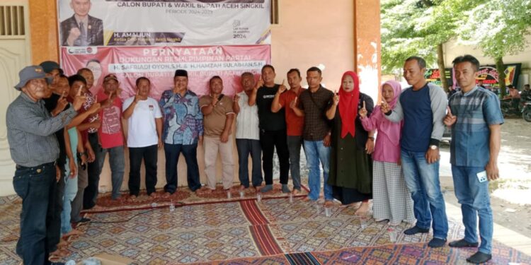 Tim Publikasi Sahabat Visits Newly Elected Regent Of Aceh Singkil, Safriadi, To Offer Congratulations