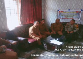 Cooling System Dalam Rangka Mensukseskan Pilkada Damai 2024 Di Desa Palung Raya