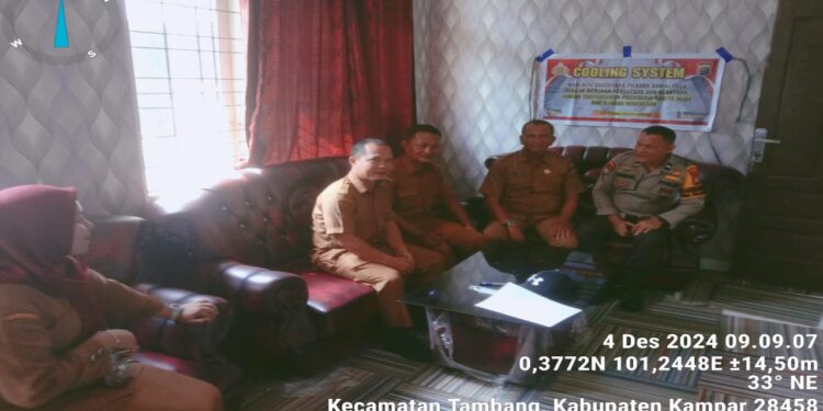 Cooling System Dalam Rangka Mensukseskan Pilkada Damai 2024 Di Desa Palung Raya