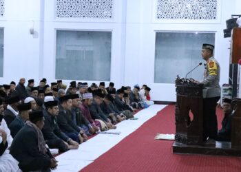Safari Subuh Di Masjid, Kapolres Aceh Tengah : Jadilah Pribadi Ikhlas Serta Jaga Persatuan Dan Kesatuan 