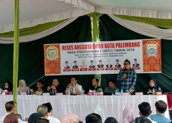 Harya Pratystha Hadir Reses Anggota DPRD Kota Palembang, Masa Persidangan 1 Dapil IV Kecamatan Kalidoni 