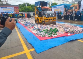 Bea Cukai Sulawesi Selatan Musnahkan Barang Hasil Penindakan Di Wilayah Sulbagsel