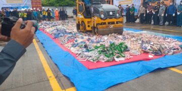 Bea Cukai Sulawesi Selatan Musnahkan Barang Hasil Penindakan Di Wilayah Sulbagsel