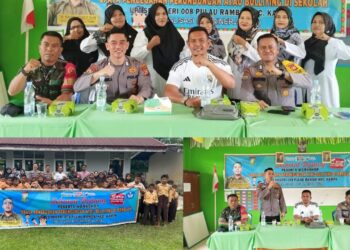 Polsek Tambang Sosialisasi Bullying/Perundungan Di SDN 008 Desa Pulau Rambai