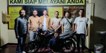 Satreskrim Polres Bener Meriah Dan Polsek Bukit Berhasil Mengamankan Pelaku Pencurian