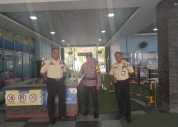 Pastikan Keamanan, Polsek Rambutan Monitoring Taman Hiburan Jelang Nataru 2025