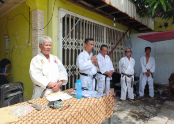 Pelaksanaan Uji Kenaikan Tingkat (UKT) Dojo Budokai Sumut Berlangsung Meriah
