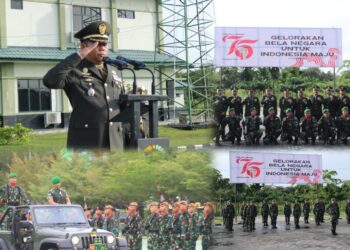 Dandim 0322/Siak Pimpin Upacara Peringatan Hari Bela Negara Ke-76
