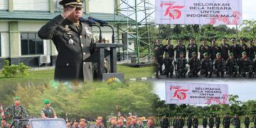 Dandim 0322/Siak Pimpin Upacara Peringatan Hari Bela Negara Ke-76