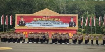Kapolda Sumsel Lantik 457 Siswa Diktukba Polri Gelombang II T.A 2024 Di SPN Polda